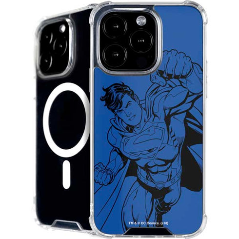 DC Comics Superman Comic Pop iPhone 16 Pro MagSafe Case